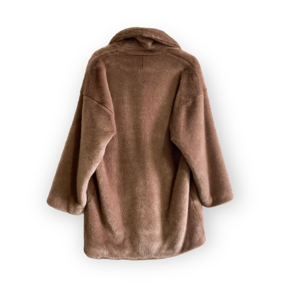 NEW STAND STUDIO Faux Fur Coat, "Janice", One Size - Picture 2 of 12